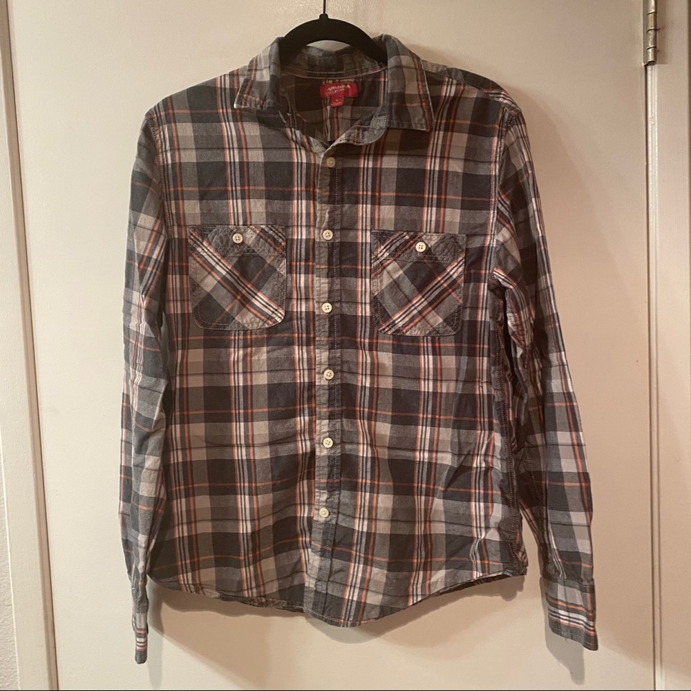 Plaid Men’s Arizona Jeans Button Down Shirt